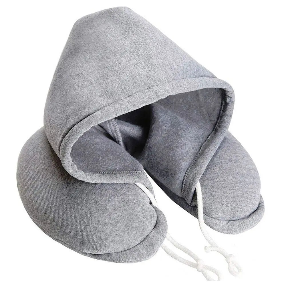 Hooded Neck Travel Pillow