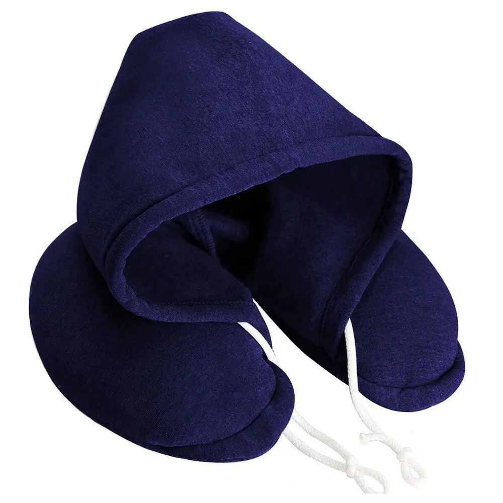 Hooded Neck Travel Pillow