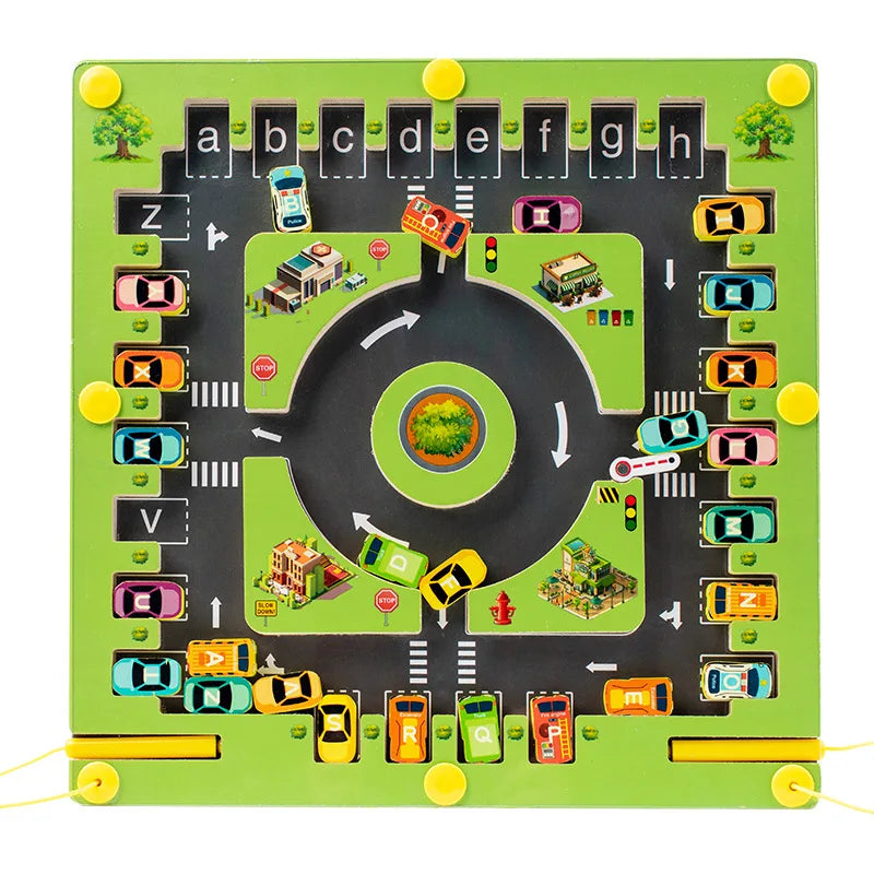 Magnetic Alphabet Maze Board